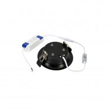 LED DOWNLIGHT CALED 8,5W-15,5W 3000K/4000K/5000K 800LM-1500LM CRI90 IP44 BLACK