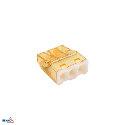 SZYBKOZŁĄCZKA KOMPAKT 0,5-2,5mm2 x 3 -100 SZT.