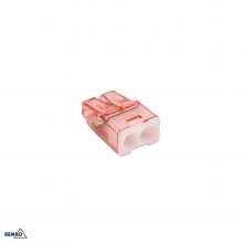 PUSH-IN WIRE CONNECTOR 0,5-2,5mm2 x 2 -100 PCS.