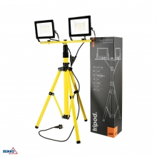DOPPELSTATIV MIT FLUTER 2x50W 4000K IP65