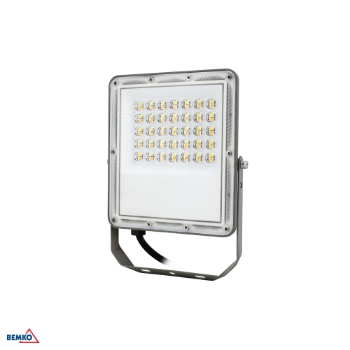 NAŚWIETLACZ LED PRAJNA 30W 3000-4000-6500K IP65 SZARY