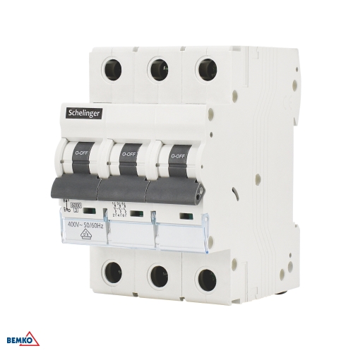 WYŁĄCZNIK NADPRĄDOWY 6KA 3P C 32A VDE SCHELINGER