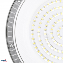 HIGHBAY LED GAMPER 100W 4000K 10000LM CRI80 IP65 90° SZARY
