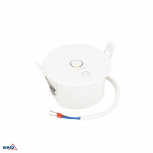 EMERGENCY LUMINAIRE TOLER 2 ROUND 1W OPEN SPACE OPTIC IP54 AUTOTEST 3H