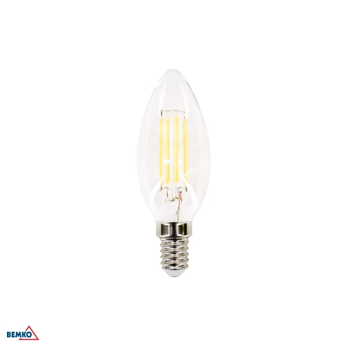 LED LAMP FILAMENT 230V E14 C35 6W 700LM 2700K 320ST