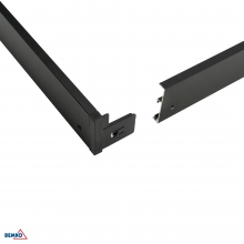 MOUNTING FRAME FOR LED PANEL 60x60 BLACK ECO