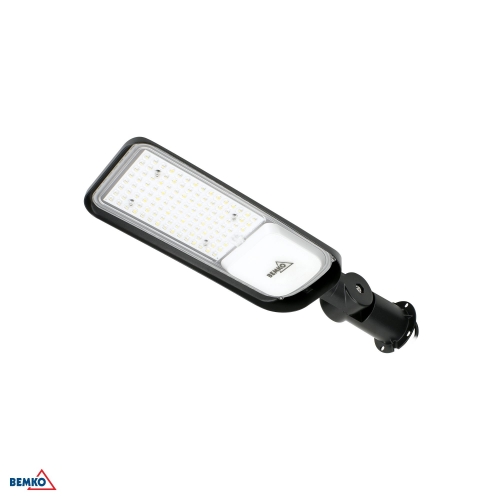 LED STREET LUMINAIRE JAZMIN 100W 4000K 13500LM IP65 BLACK (C82-JAZ-100BL-4K)