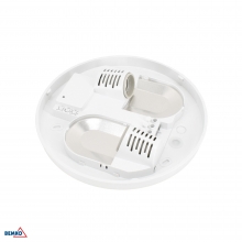 PLAFONIERA TAZAN Z CZUJ. OBECNOŚCI 2X20W E27 IP20 PMMA+PC