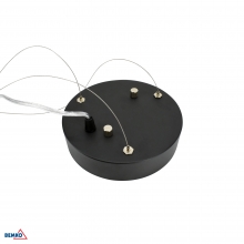 ACCESSORY FOR SUSPENDED MOUNTING OF PLC LUMINAIRES BLACK