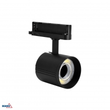 SPOT VASKO CZARNY 12-40W 3000K 4400LM CRI90 25/55°