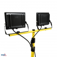 STATYW PODWÓJNY Z NAŚWIETLACZEM 2x50W 4000K IP65