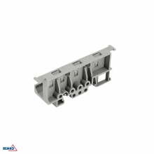 DIN RAIL ACCESSORY FOR P05 CONNECTOR GREY