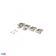 MOUNTING KIT FOR LED PANELS RECESSED IN PLASTERBOARD – 4 CLIPS