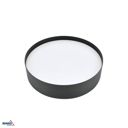 PLAFONIERA LED CELIA 10-20W 3000-4000K 2300LM IP54  RAMKA WYSOKA CZARNA CZ. MIKR. F. PÓŁCIENIA