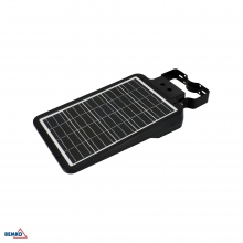 SOLARNA OPRAWA ULICZNA LED SOLGER 20W 3000LM 3000/4000/6000K IP65 CZARNA CZ. PIR