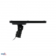 HYBRID LED STREET LUMINAIRE 40W 6600LM IP65 BLACK PIR SENSOR