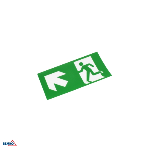 PIKTOGRAM DO OPRAWY MALER 2 UKOŚNY STRZAŁKA W GÓRE PO LEWEJ STRONIE