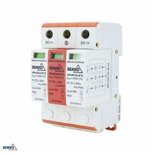 ÜBERSPANNUNGSSCHUTZ 3P DC 1000V KLASY T2 MIT GASZÜNDUNG SCHELINGER