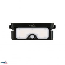 NAŚWIETLACZ SOLARNY LED SOLEN 7W 900LM 3000/4000/6000K IP65 CZARNY CZ. PIR