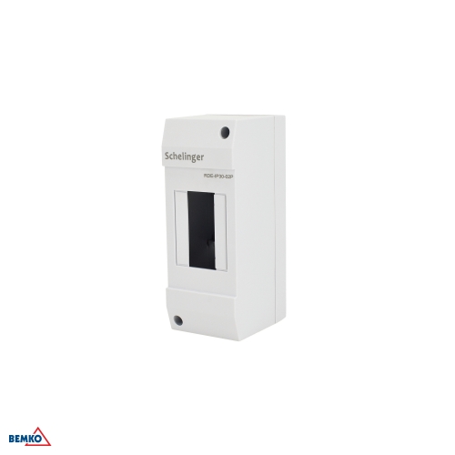SURFACE-MOUNTED DISTRIBUTION BOARD IP30 WITHOUT TERMINAL BLOCK AND DOOR 1x2P