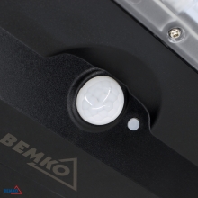 SOLARE LED-STRASSENLEUCHTE SOLGER 20W 3000LM 3000/4000/6000K IP65 SCHWARZ PIR-SENSOR