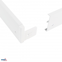 RAMKA MONTAŻOWA DO PANELU LED 30x120 BIAŁA ECO