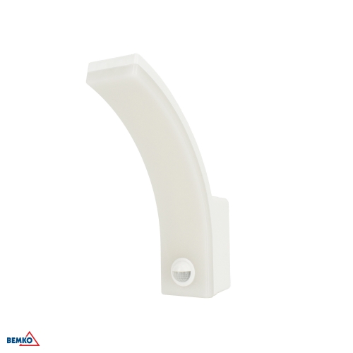 LED WALL LAMP VALUX 12/16/20W 2700/3000/4000/5000/6500K 1300LM-2100LM IP65 WHITE PIR SENSOR