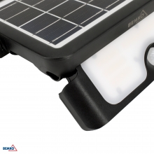 NAŚWIETLACZ SOLARNY LED SOLEN 7W 900LM 3000/4000/6000K IP65 CZARNY CZ. PIR