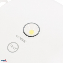 EMERGENCY LUMINAIRE TOLER 2 ROUND 1W OPEN SPACE OPTIC IP54 AUTOTEST 3H
