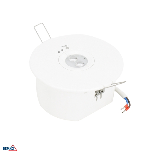 NOTLEUCHTE AUFPUTZ TOLER 2  2,5W LINSEN-SET IP65 AUTOTEST 3H