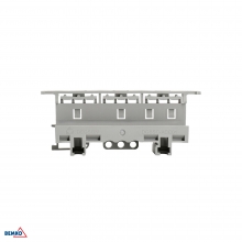 DIN RAIL ACCESSORY FOR P05 CONNECTOR GREY