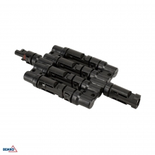 ZŁĄCZE SOLARNE TYPU MC4 1000V POCZWÓRNE RÓWNOLEGŁE PARA