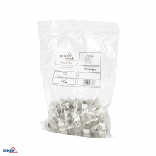 QUICK CONNECTOR 4mm2 x 2 - 100 PCS