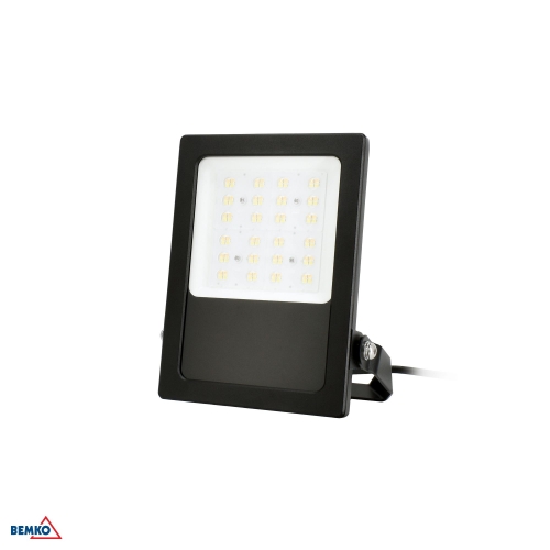 NAŚWIETLACZ LED TESSA 50W 3000/4000/5000K 7500LM IP66 90X90 RAL9017