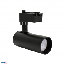 SPOT LED VERKO CZARNY 1-FAZOWY 2-ŻYŁOWY 20W 4000K 1500LM 24°