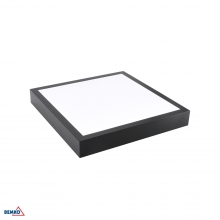 BACKLIGHT-PANELLEUCHTE GRANDER BLG 26W/30W/34W CCT (2990–4250lm) IP44 40x40 SCHWARZ