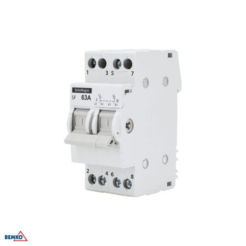 MODULAR CHANGEOVER SWITCH I-0-II 2P 63A