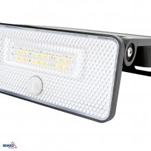 NAŚWIETLACZ SOLARNY LED SOKER 8W 1000LM 3000K/4000K/6500K IP54 CZARNY CZ. PIR
