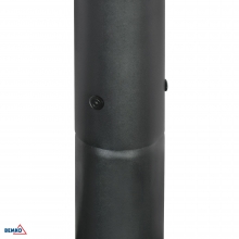 SŁUP OŚWIETLENIOWY SKŁADANY 3M 160X160MM FI60MM CZARNY