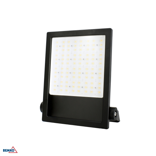 NAŚWIETLACZ LED TESSA 200W 3000/4000/5000K 30000LM IP66 90X90 RAL9017 (C66-LFT-200BL-CCT-9090)