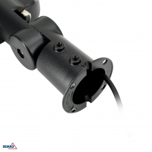 LED STREET LUMINAIRE JAZMIN 50W 4000K 6750LM IP65 BLACK