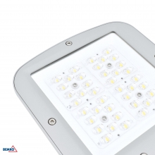 OPRAWA ULICZNA LED AVENUE 25W 4000K 4500LM IP66 JASNOSZARA ZHAGA DALI 10KV II KL. OCHR.