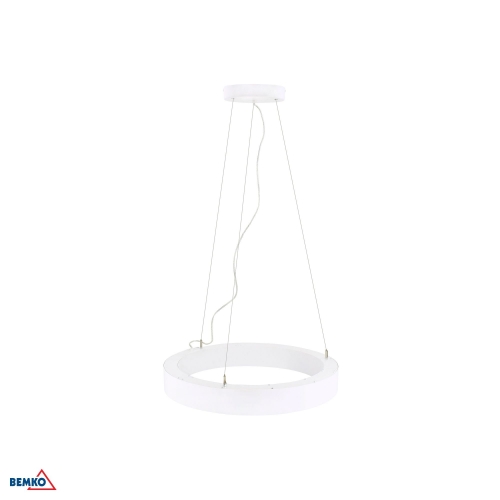 OPRAWA WISZĄCA LED RING 60CM 21W-40W 4000LM 4000K BIAŁA