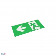 PIKTOGRAM FÜR LEUCHTE MALER HORIZONTAL PFEIL NACH LINKS LINKS 324 X 158 MM