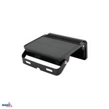 SOLAR-LED-FLUTER SOKER 8W 1000LM 3000K/4000K/6500K IP54 SCHWARZ PIR-SENSOR