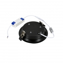 LED DOWNLIGHT CALED 15W-21W 3000K/4000K/5000K 1600LM-2320LM CRI90 IP44 BLACK