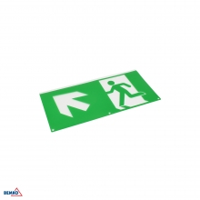 PICTOGRAM FOR MALER LUMINAIRE DIAGONAL ARROW UP LEFT 324 X 158 MM