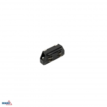 AS4 TRACKLIGHT LINE CONNECTOR 3-PHASE 4-WIRES BLACK