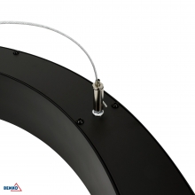 OPRAWA WISZĄCA LED RING 60CM 21W-40W 4000LM 4000K CZARNA