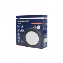 LED DOWNLIGHT CALED 15W-21W 3000K/4000K/5000K 1600LM-2320LM CRI90 IP44 BLACK
